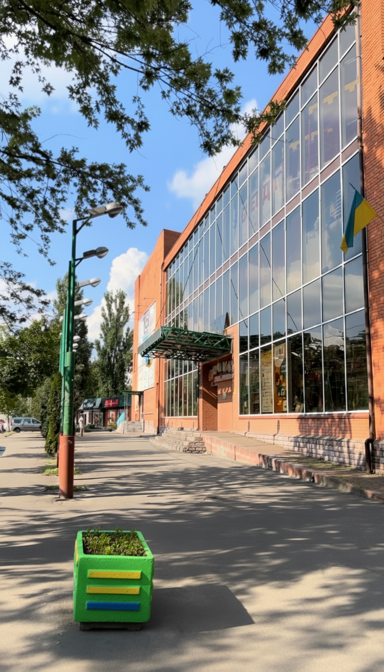 Основний фасад ТЦ